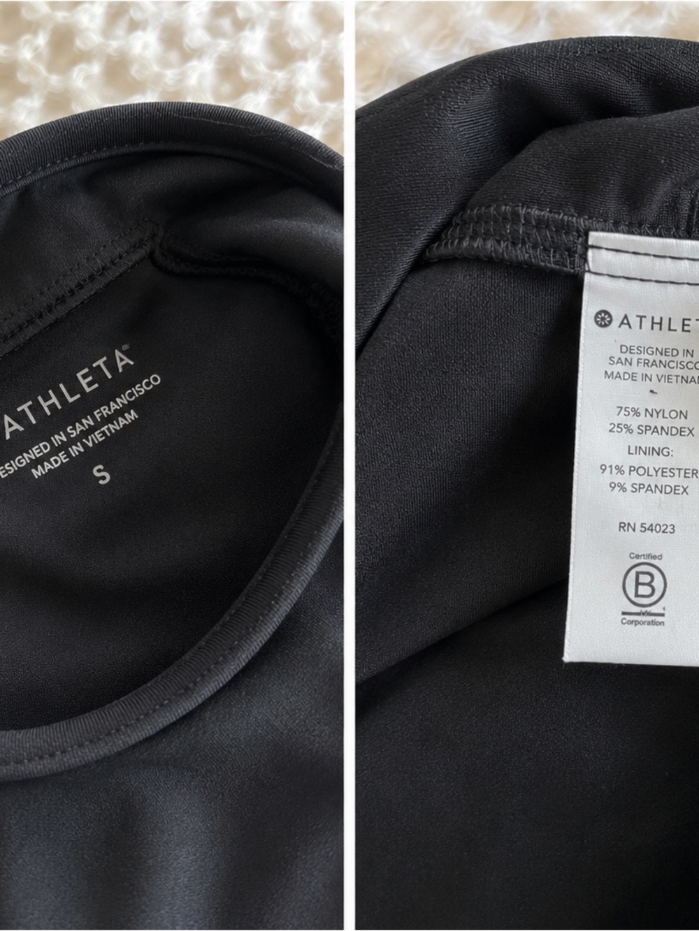 Athleta Black Swim Bikini Top - Picture 2 of 2